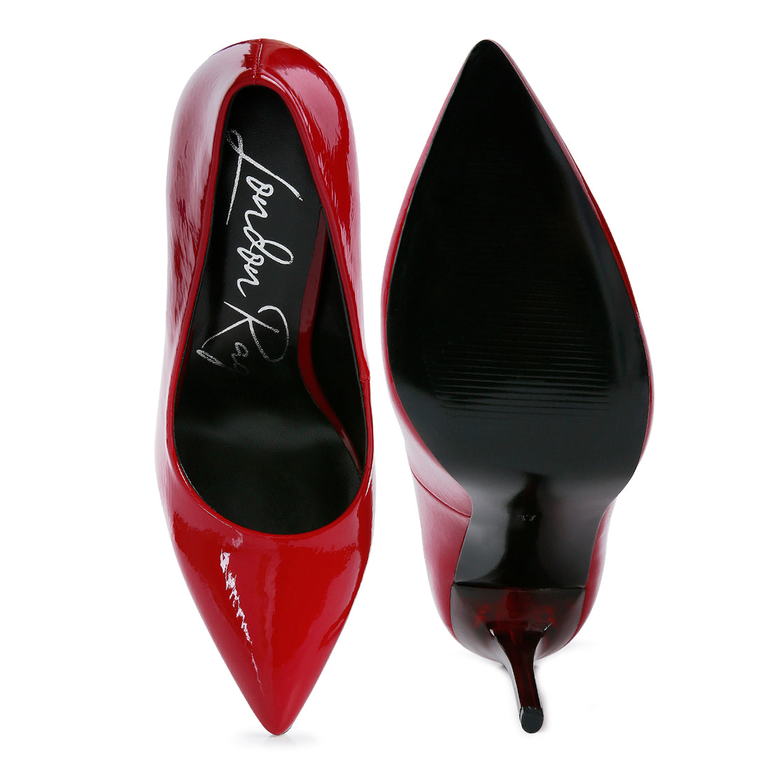 high heels pumps shoes#color_red