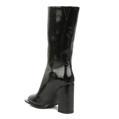 ankle heeled boots#color_black