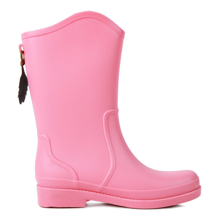 Pink Stylish High Rainboots