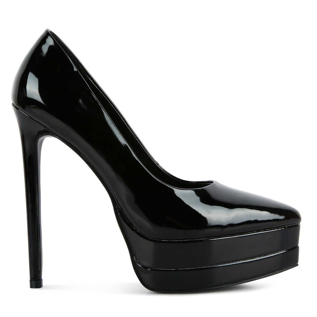 high heeled sandals#color_black