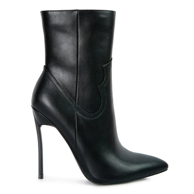 high heel ankle boot#color_black