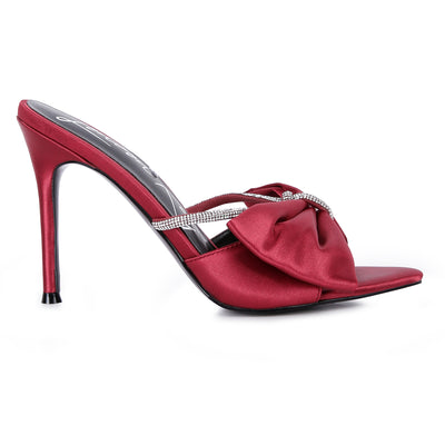 high heeled satin sandal#color_burgundy