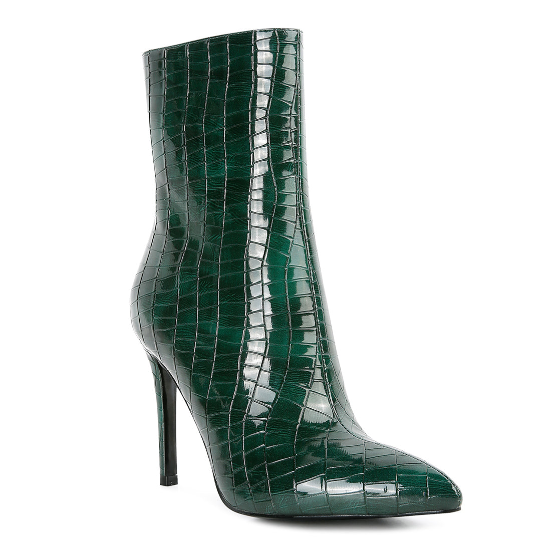 momoa high heeled ankle boot#color_green