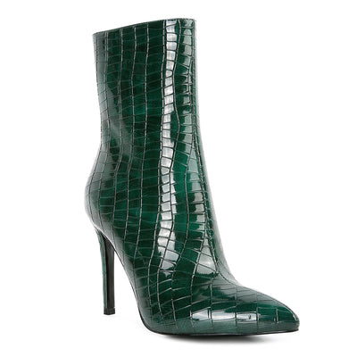 momoa high heeled ankle boot#color_green