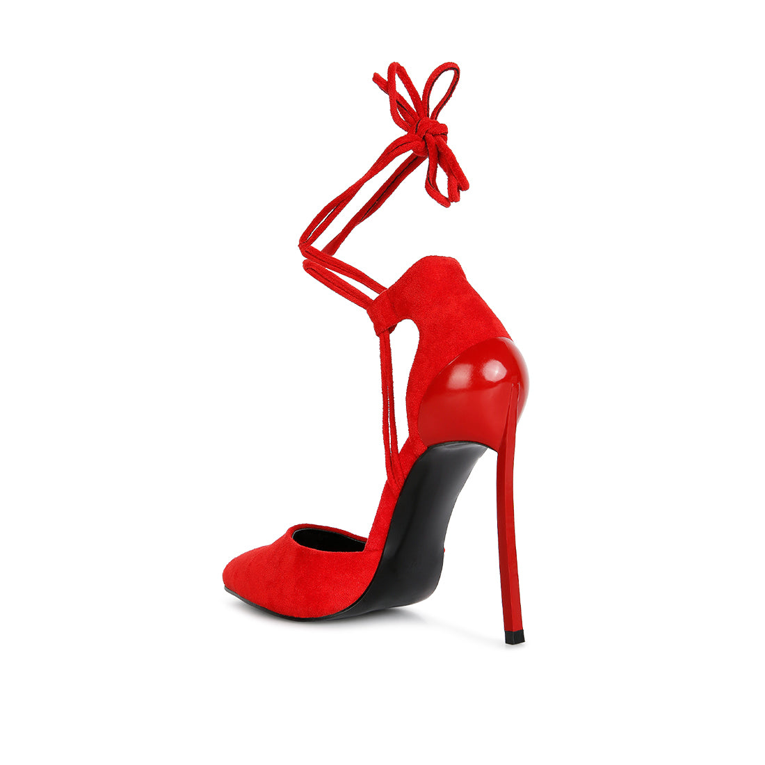 lace up heel sandals#color_red