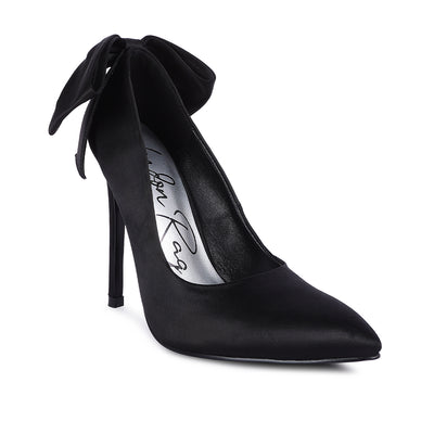 high heeled pump sandals#color_black