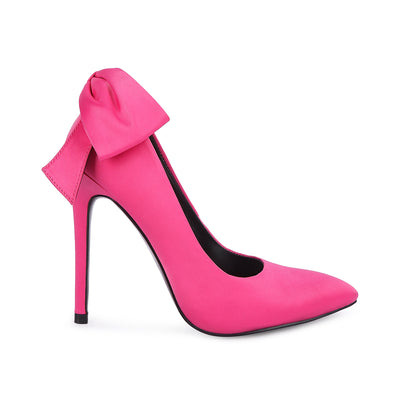 high heeled pump sandals#color_fuchsia