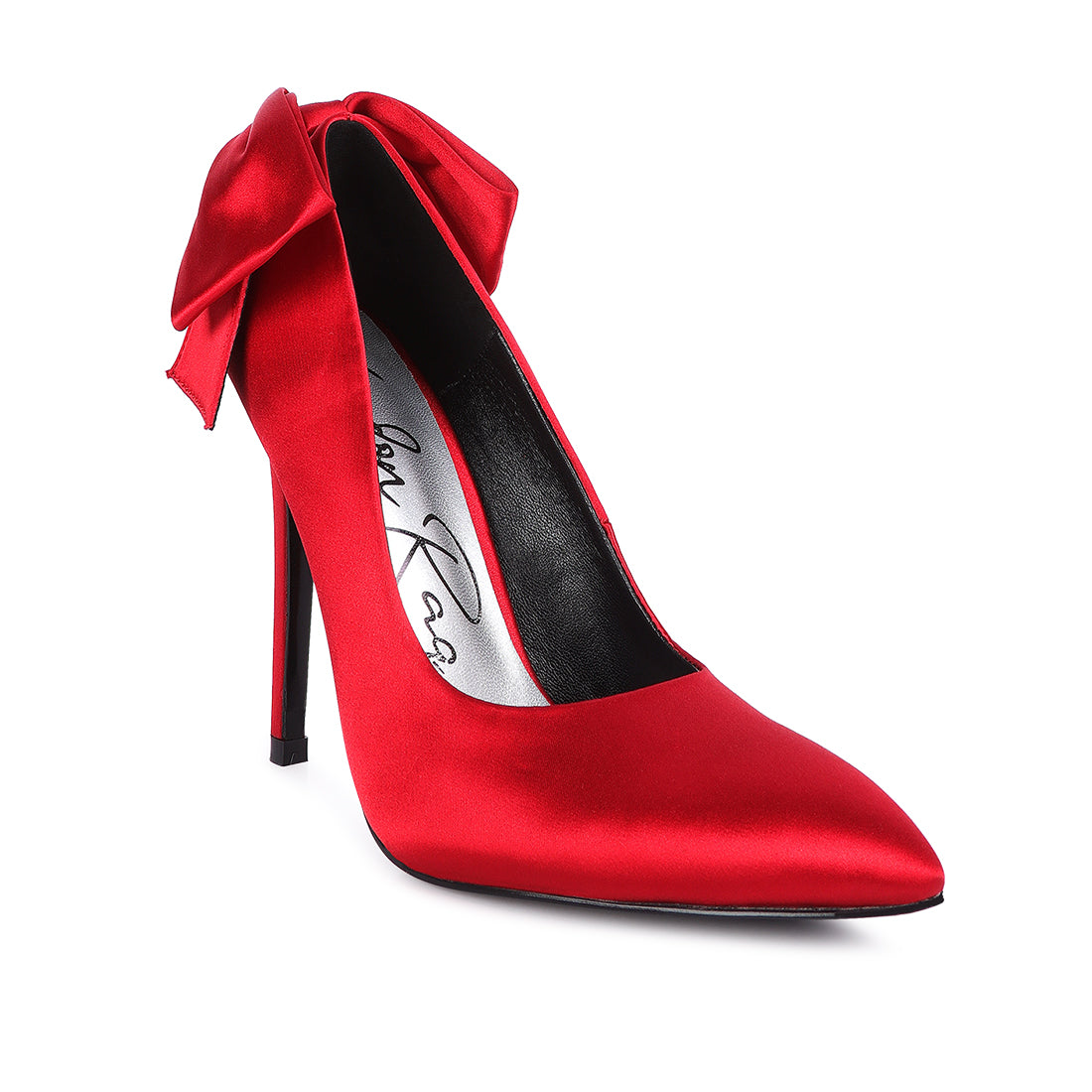 high heeled pump sandals#color_red