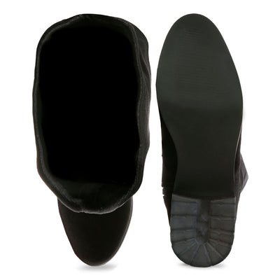 rumple velvet over the knee clear heel boots#color_black