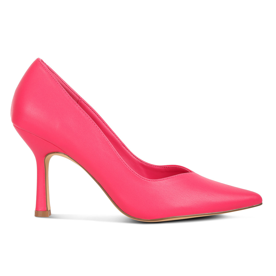 stiletto heel pumps#color_pink