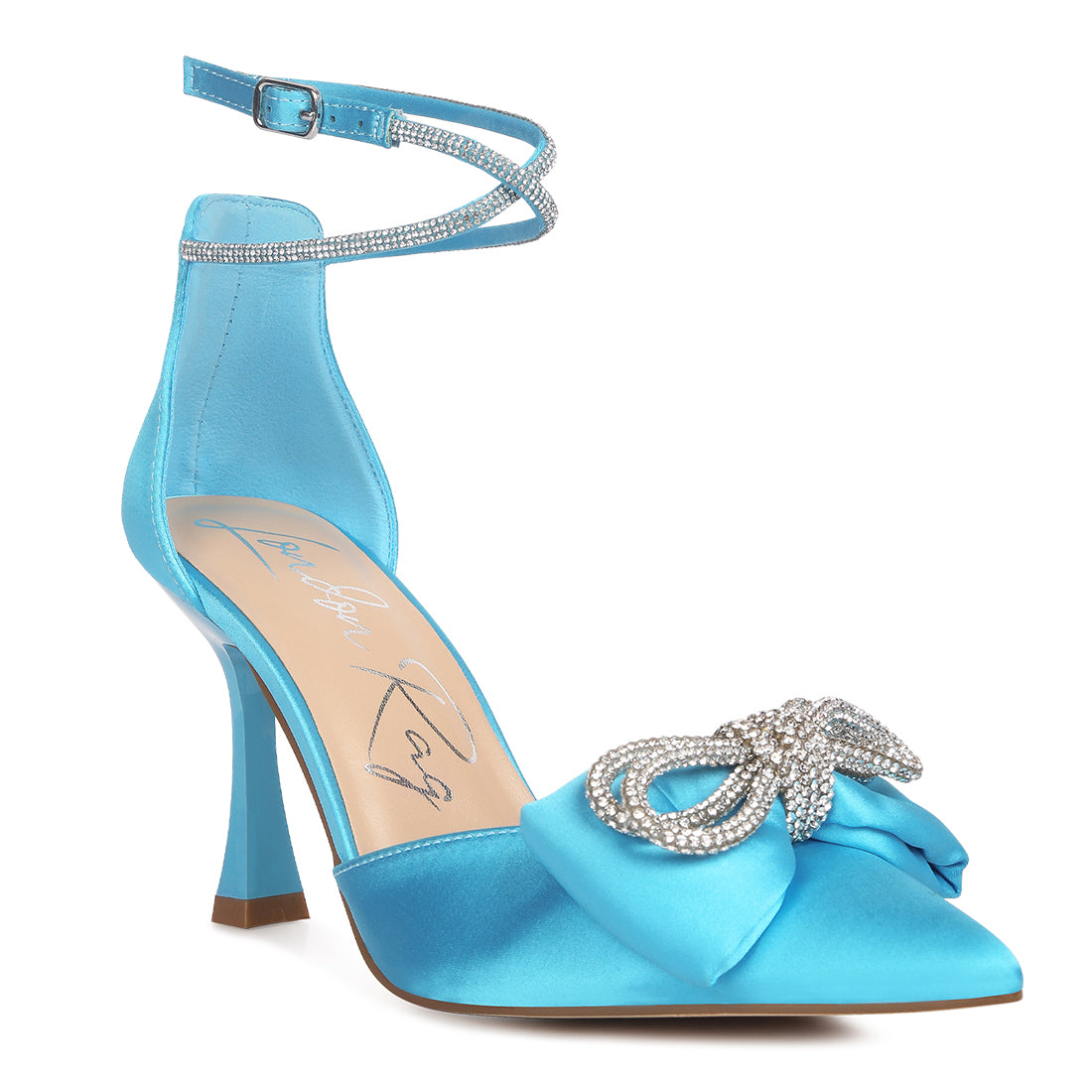 embellished stiletto heel sandals#color_blue