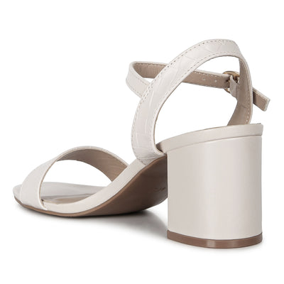 basic block heel sandals#color_cream