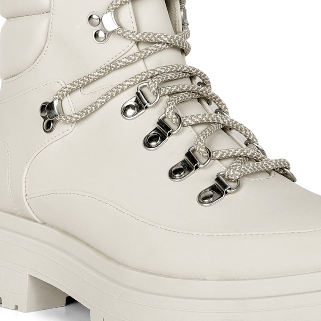 goliath lace up chunky platform biker boots#color_off-white