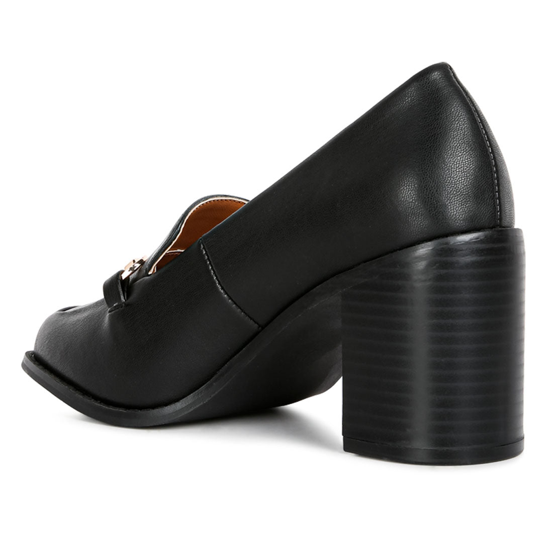 classic block heel loafers#color_black
