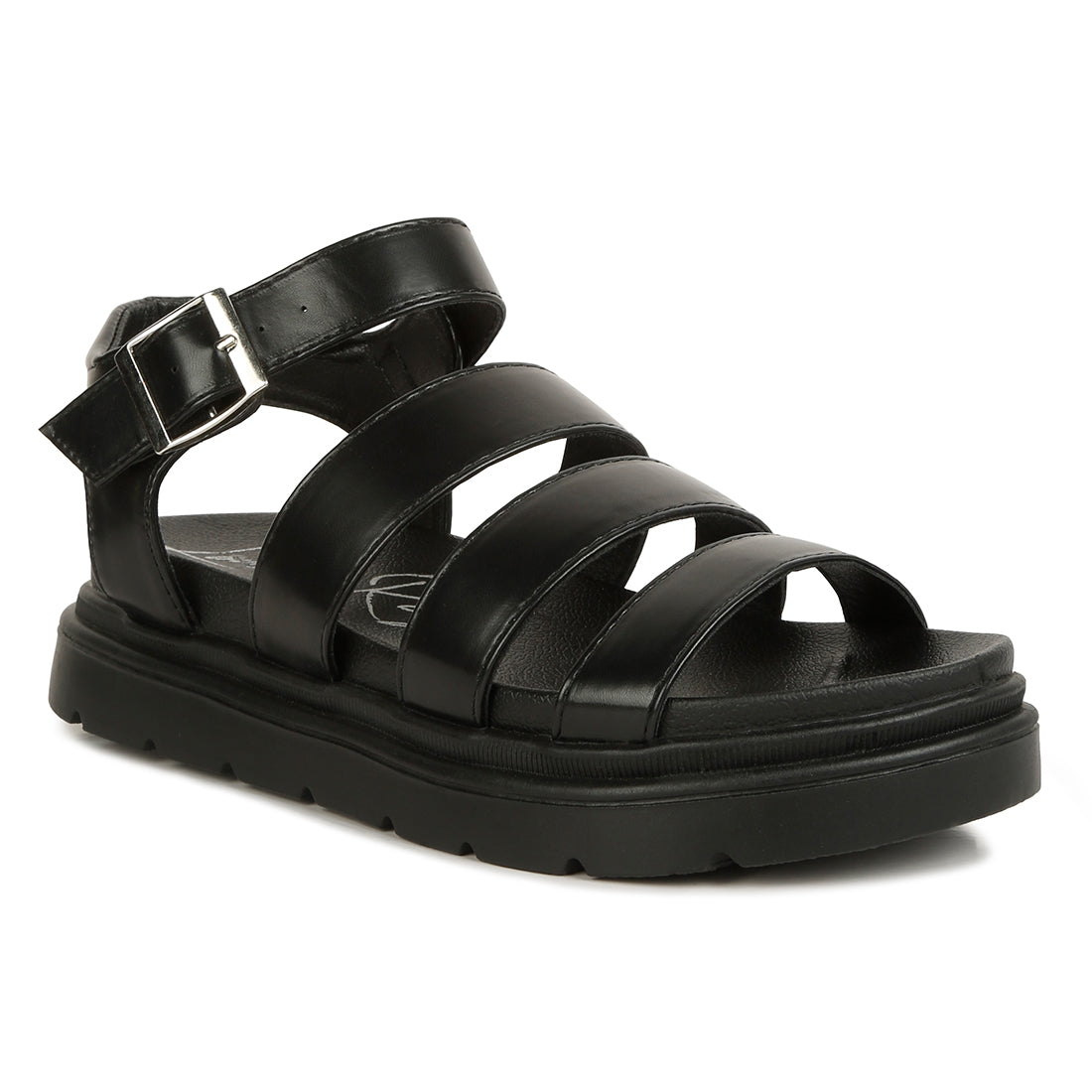 buckle detail sandals#color_black