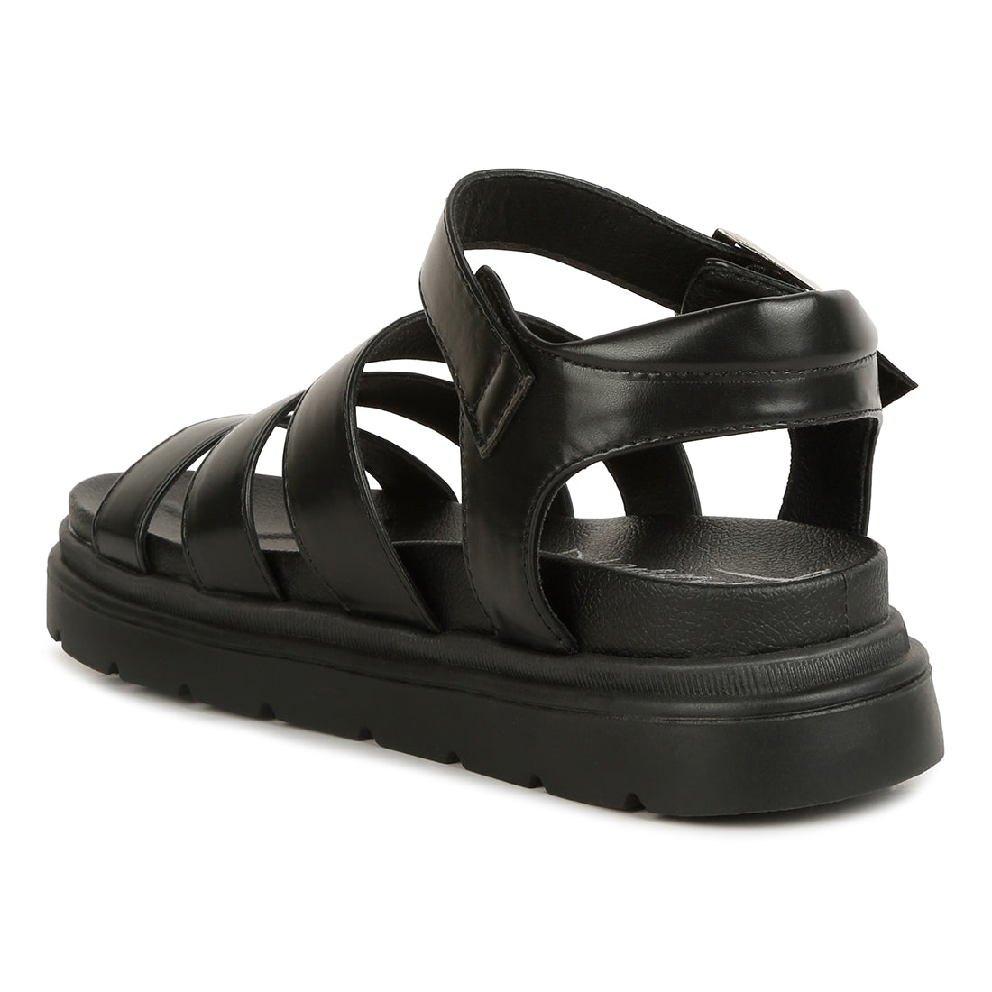 buckle detail sandals#color_black