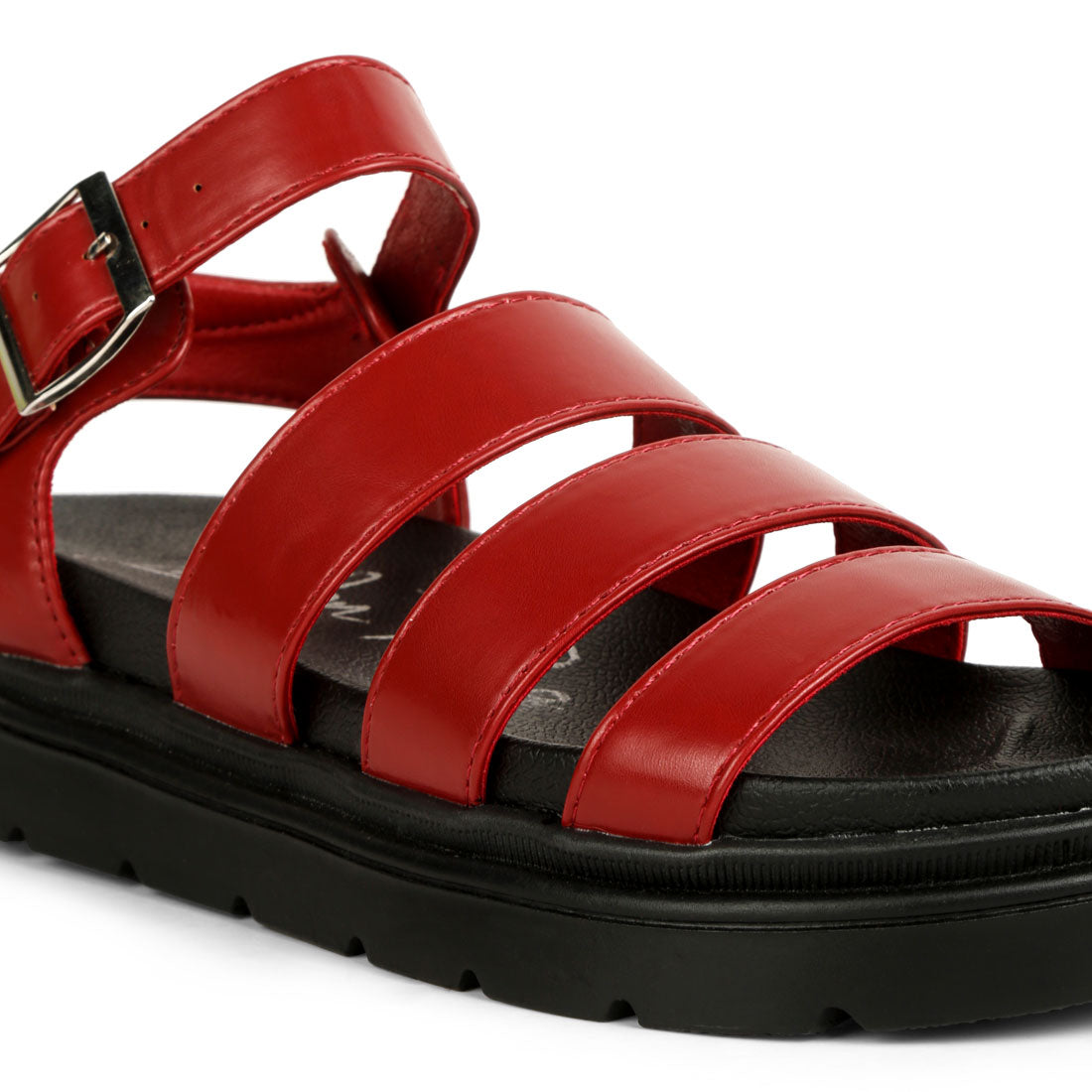 buckle detail sandals#color_burgundy