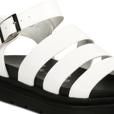 buckle detail sandals#color_white