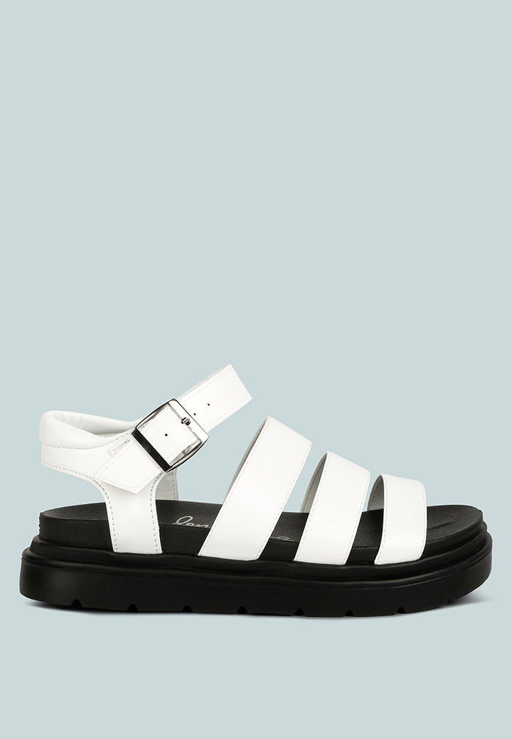 women buckle detail sandals#color_white