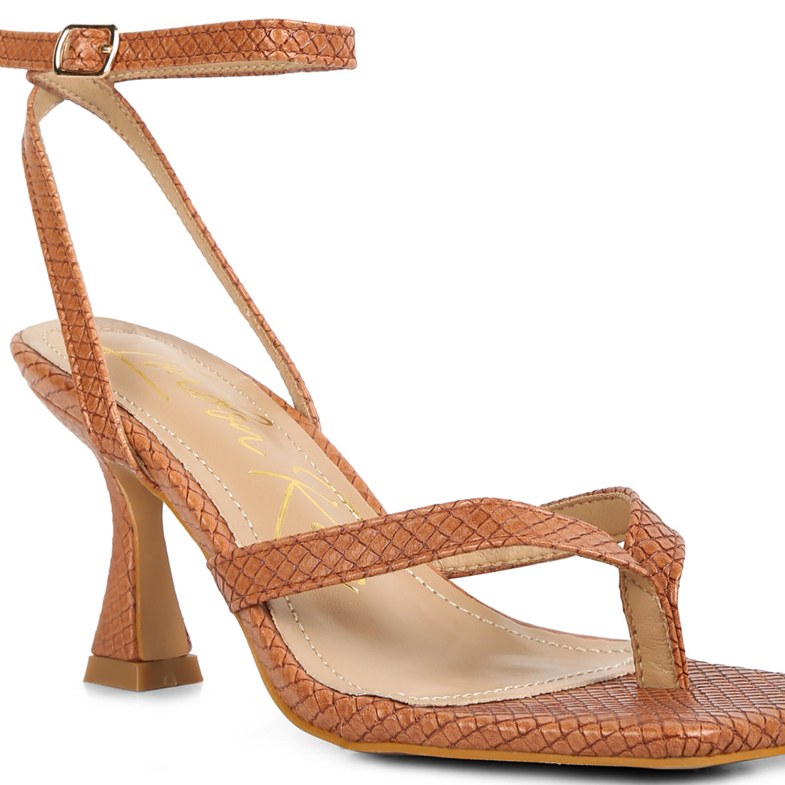 ankle strap thong sandals#color_tan