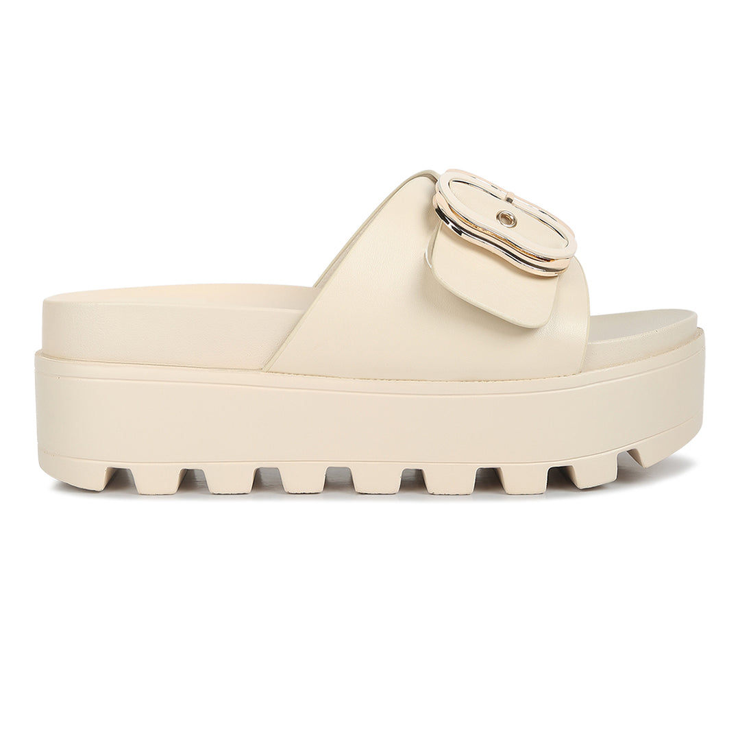 lug sole flatform sliders#color_beige