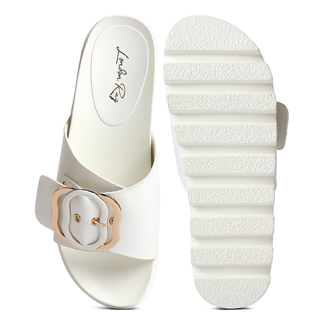 lug sole flatform sliders#color_white