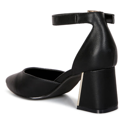 metallic accent heeled sandals#color_black