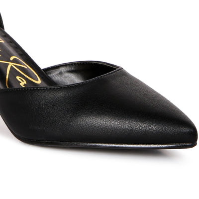 metallic accent heeled sandals#color_blackmetallic accent heeled sandals#color_black