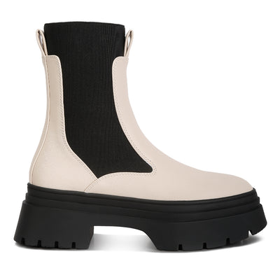 high top chunky chelsea boots#color_beige