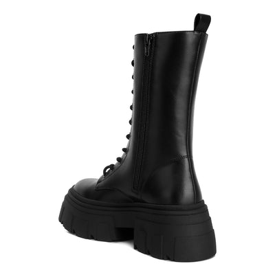 combat chunky boots#color_black