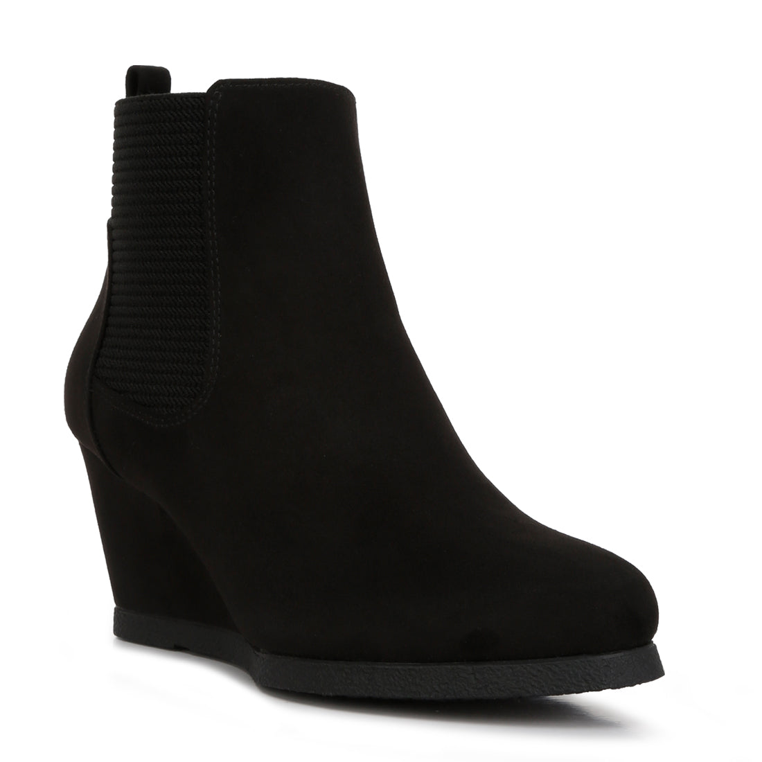 Jessica Simpson Abille Ankle Boots Black Faux Suede Pointy Toe Heel Zip Sz  7.5M | eBay