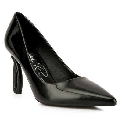high fantasy heel pumps#color_black