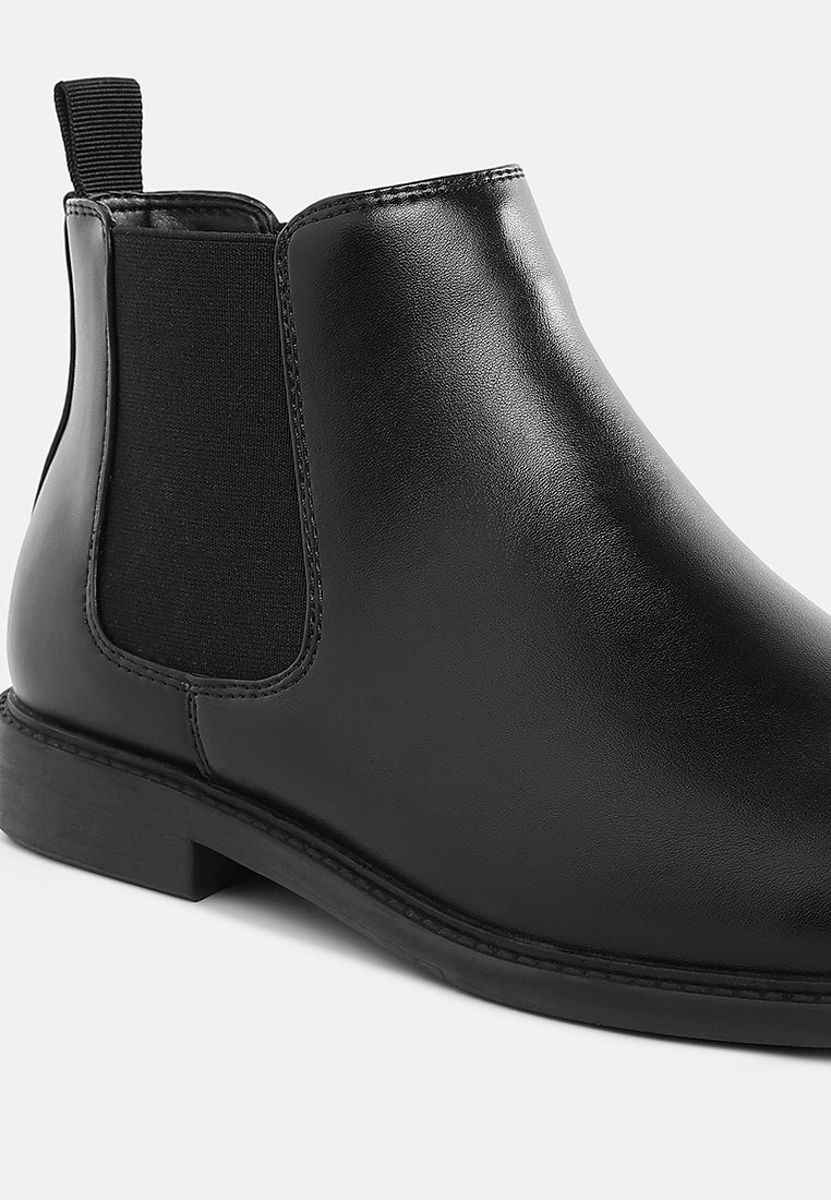 men's pull tabs boots#color_black