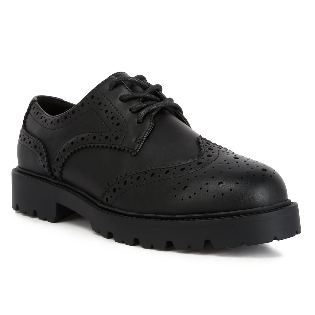milou lug sole derby shoes#color_black