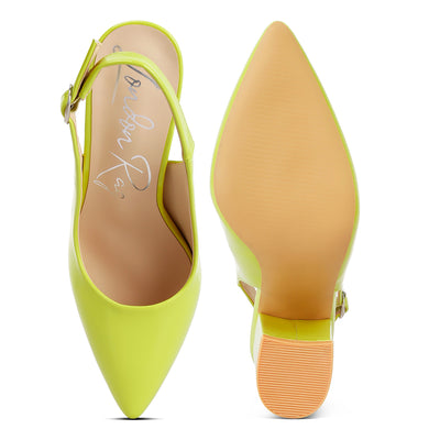 dalaney slingback high block sandals#color_lime
