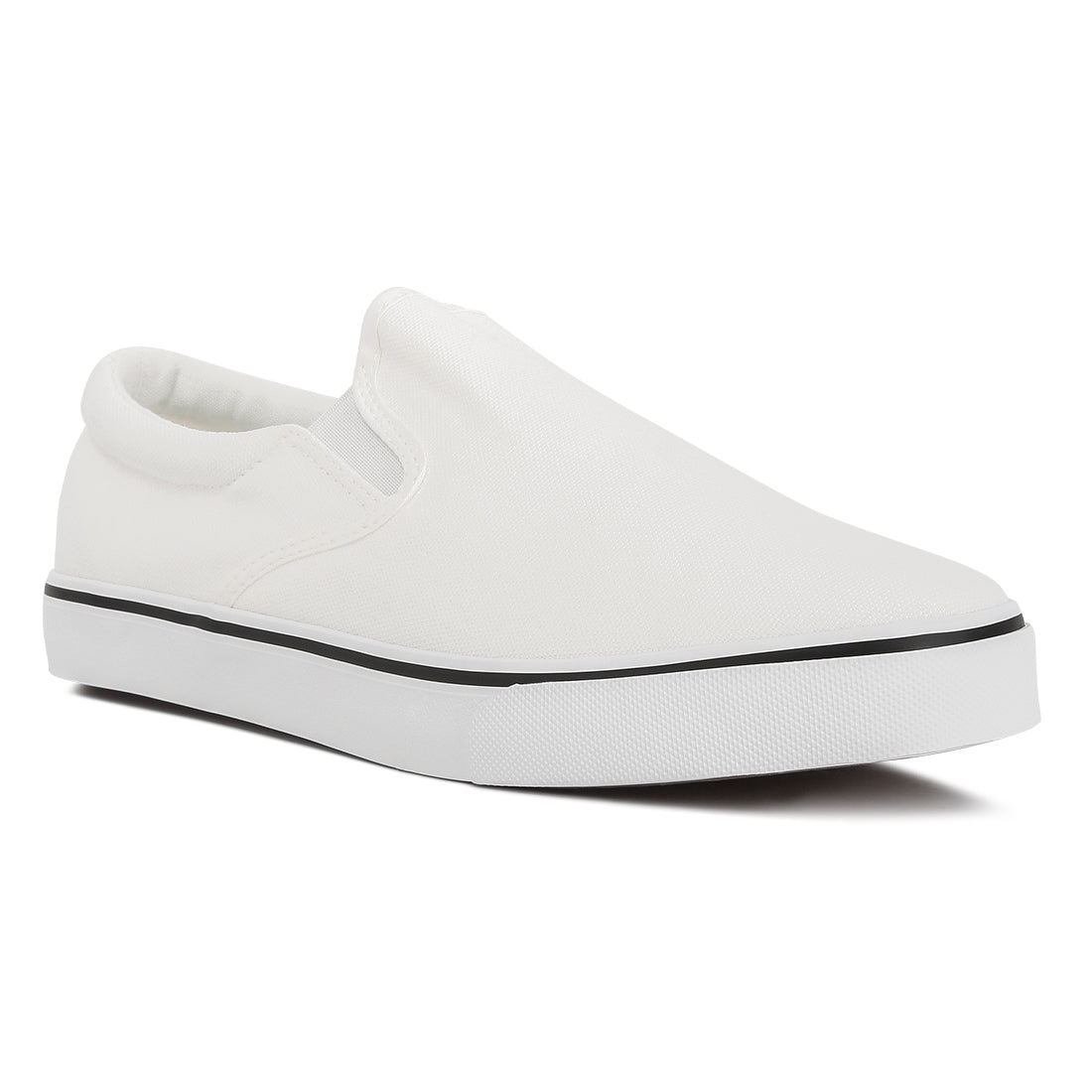 Retro shops Men’s Argyle Slip-on Canvas Shoes