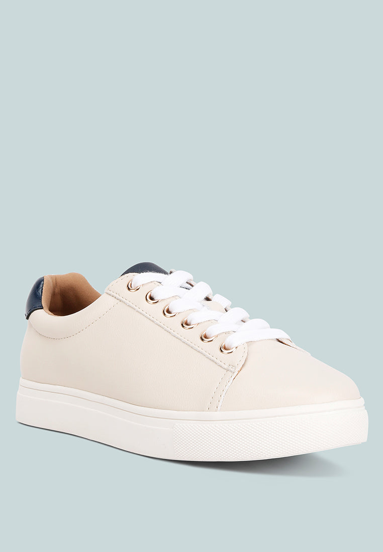 women colette croc back panel sneakers#color_cream-navy