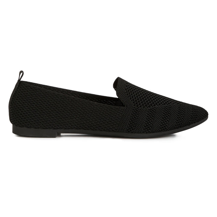 knit textile solid flats#color_black