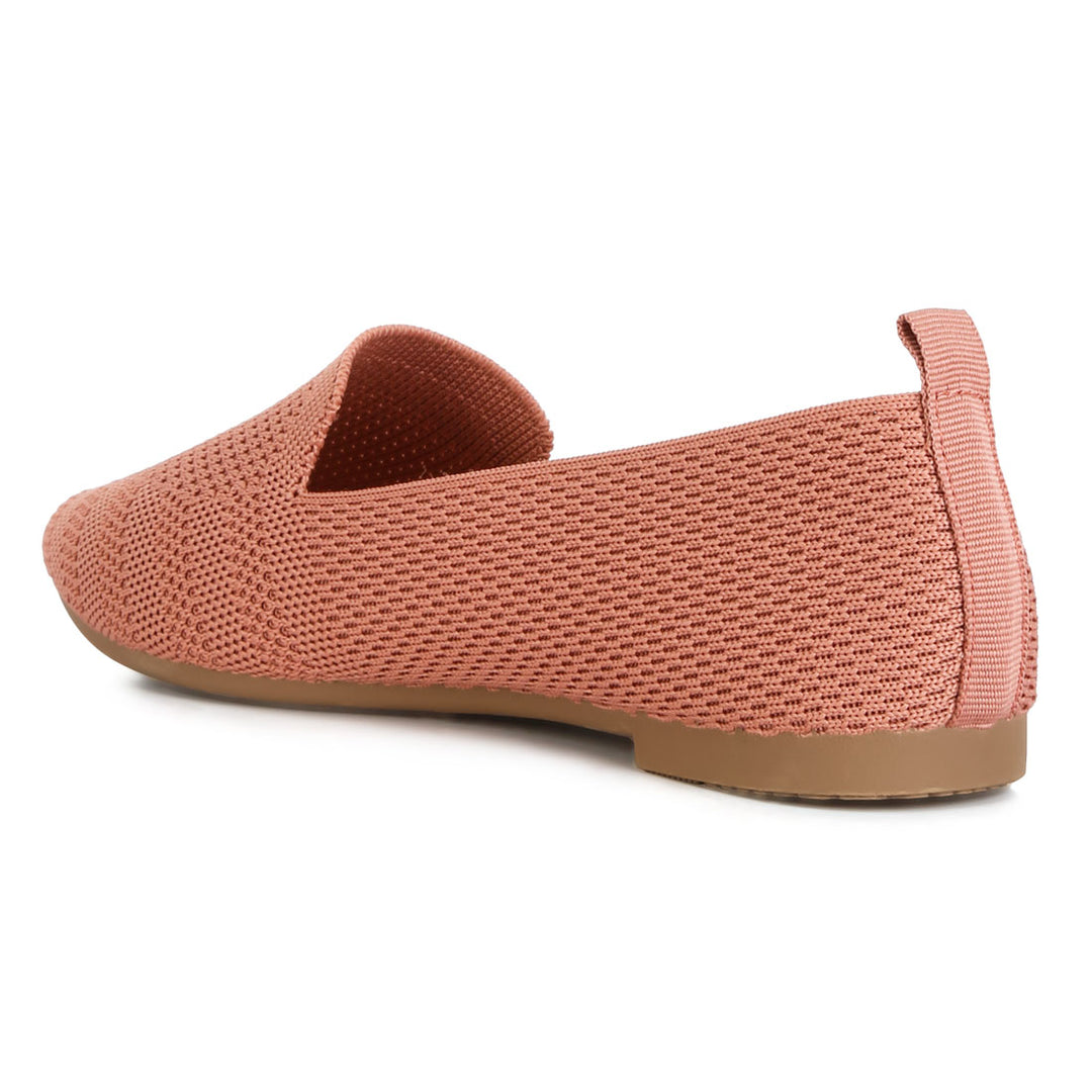 knit textile solid flats#color_pink