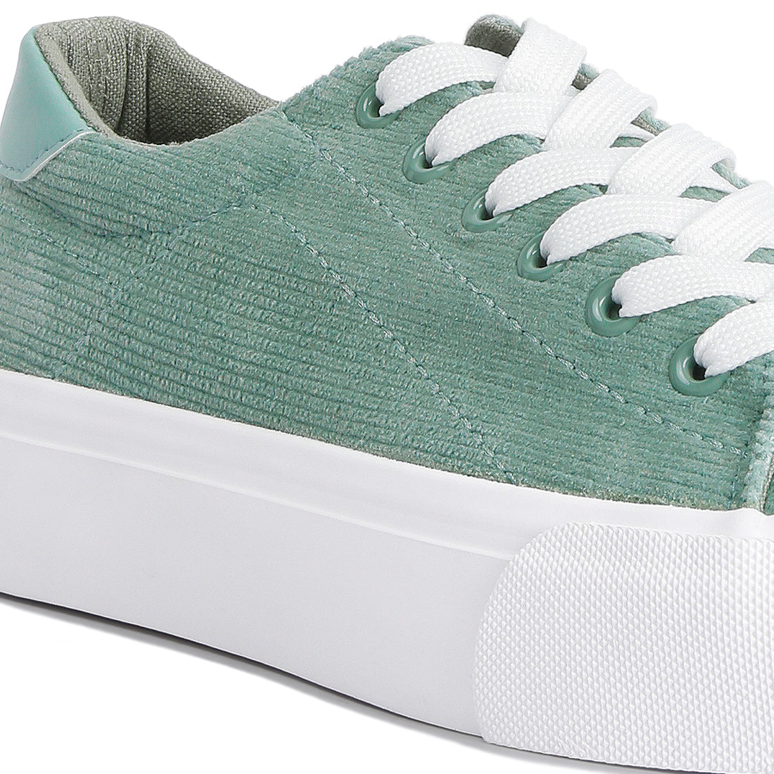 hyra solid flatform canvas sneakers#color_mint