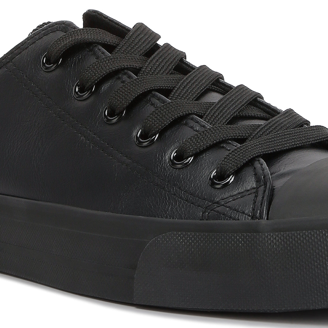 lace up basic sneakers#color_black