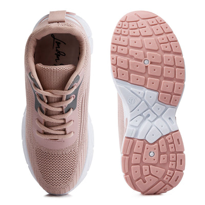 lug sole athletic sneakers#color_pink
