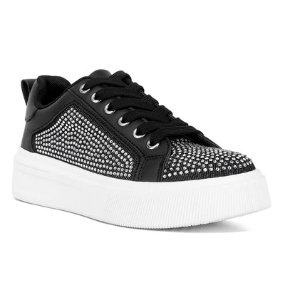 embellished chunky sneakers#color_black