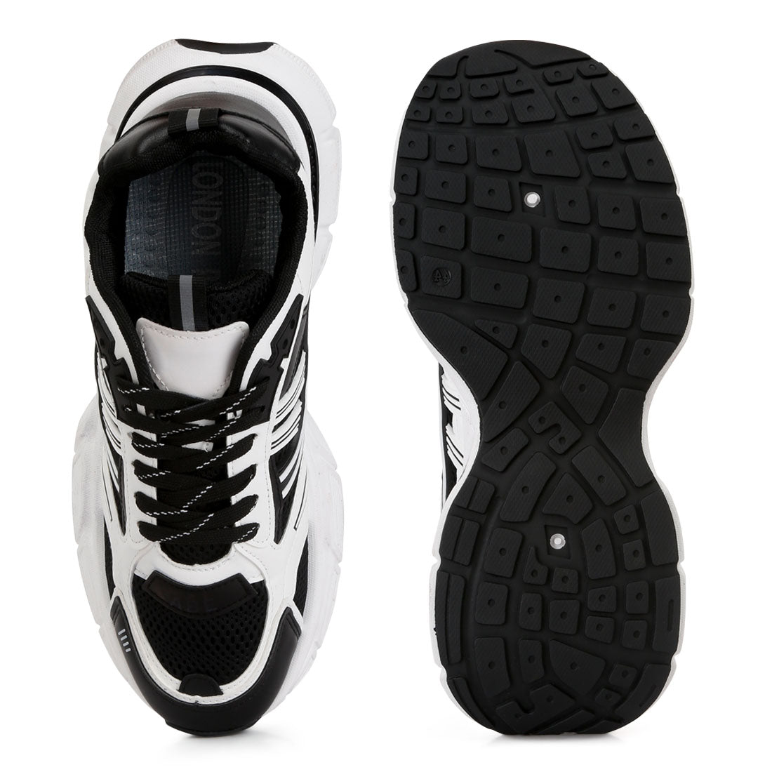 the adventure lace-up sneakers#color_black