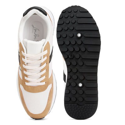 lug sole casual sneakers#color_beige