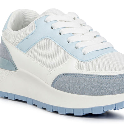 the non-ordinary lace up sneakers#color_sky-blue