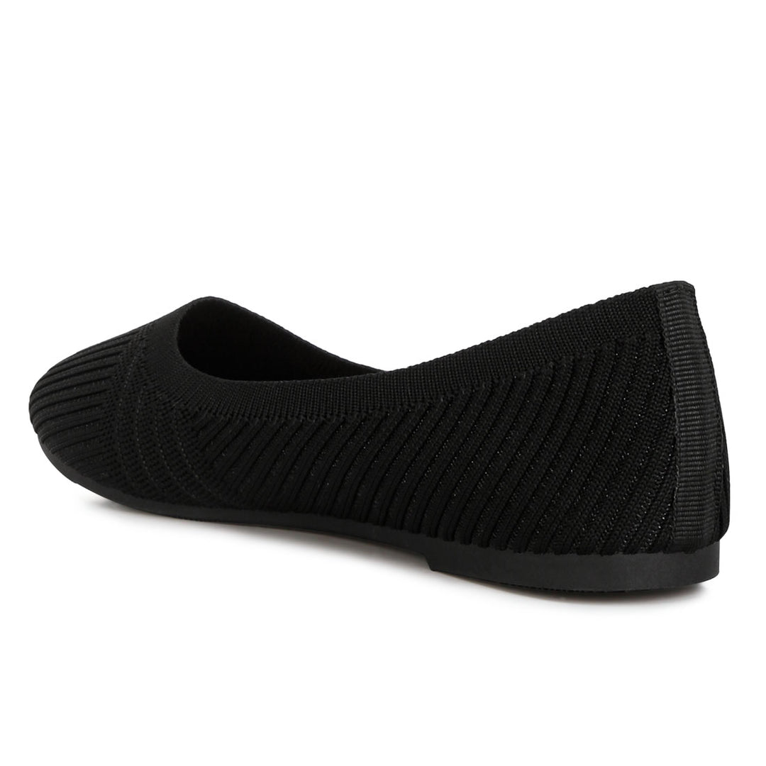 solid casual ballet flats#color_black