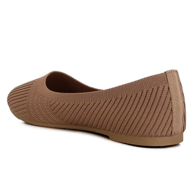 solid casual ballet flats#color_taupe