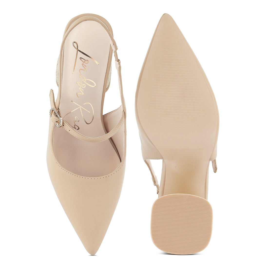 flared heel party sandals#color_beige