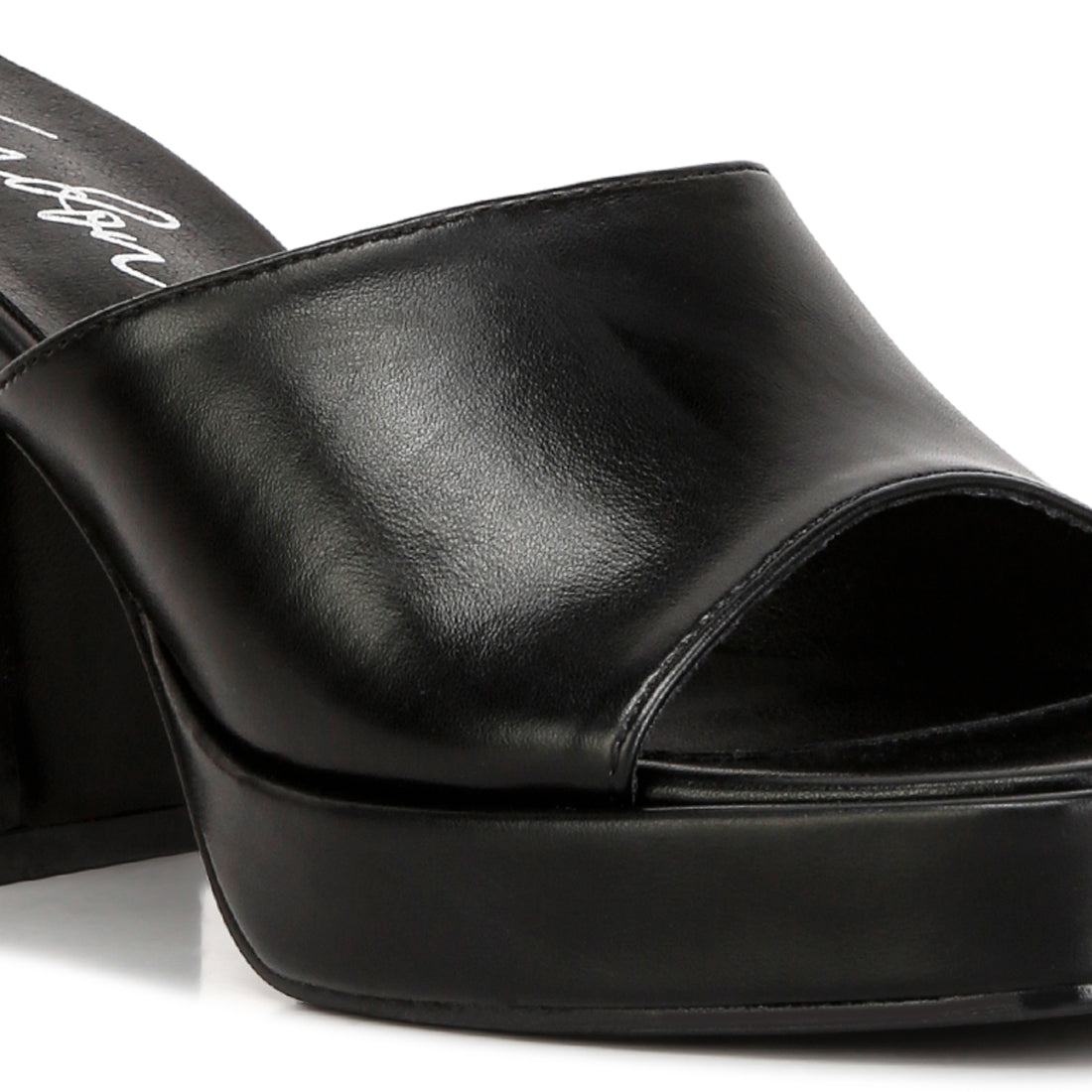 flared block heel sandals#color_black
